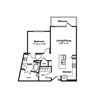 A28 web floor plan A28 web floor plan at Windsor Fitzhugh, 4926 Mission Avenue, Dallas